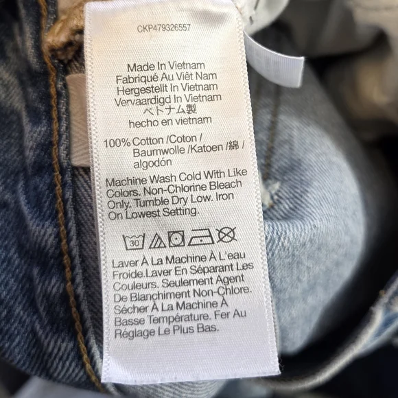 Madewell Low-Slung Straight Jeans olvera wash Rigid Size 29 - Picture 6 of 7